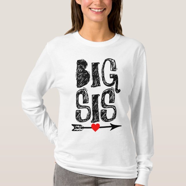 T-Shirts SIS, GRANDE IRMÃ (Frente)