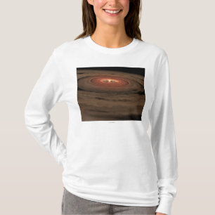 T-shirts Sistema solar do conceito do artista mini no fazer
