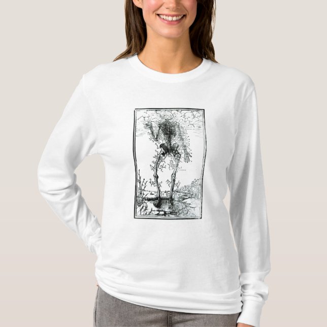T-shirts Sistema vascular do corpo (Frente)