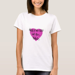 T-shirts Sister In-Law da Noiva