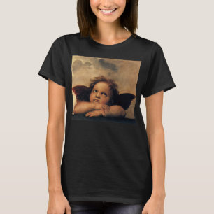 T-shirts Sistine Madonna Angels por Raphael Sanzio