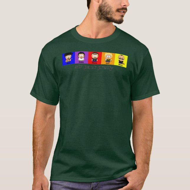 T-shirts sixpackgreenshirt123 (Frente)