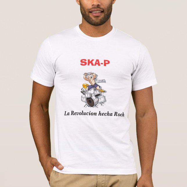 T-shirts Ska-P. Rocha do hecha de Revolucion do La (Frente)