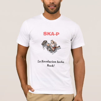 T-shirts SKA-P, rocha do hecha de Revolucion do La! -