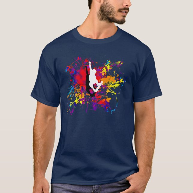 T-shirts skateboarding (Frente)