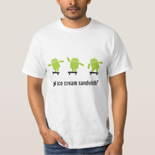 T-shirts Skateboarding do Android
