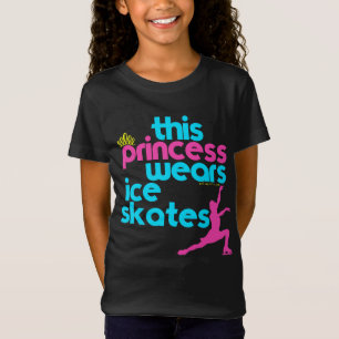 T-shirts Skates deste gelo da princesa Vestir-se - Golly