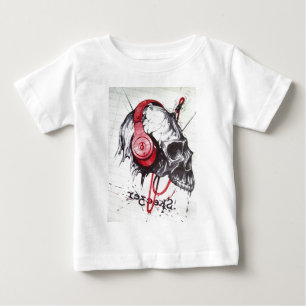 T-shirts Skeezer Tenha um belo dia e um melhor crânio notur