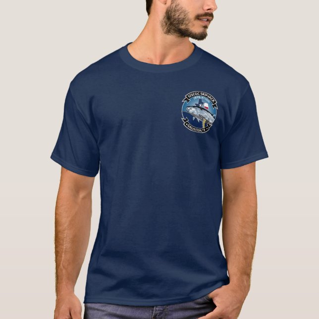T-shirts Skipjack WPB-87353 de USCGC (Frente)