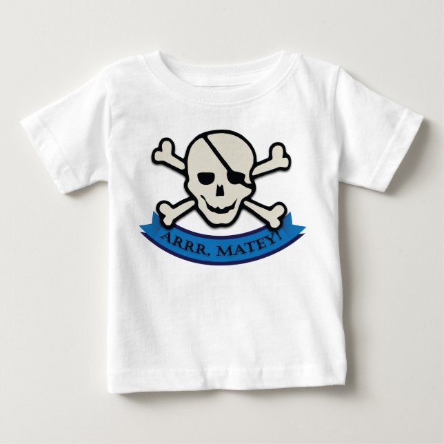 T-shirts Skull - Baby Fine Jersey T Shirt (Frente)
