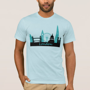 T-shirts Skyline de Londres