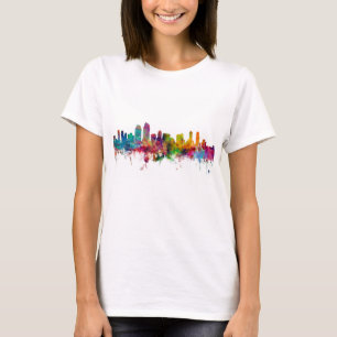 T-shirts Skyline de San Diego Califórnia