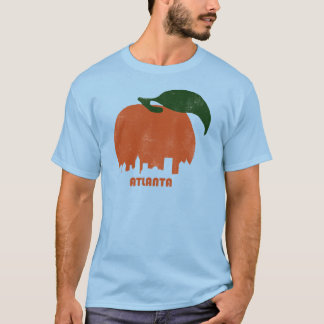 T-shirts Skyline-Homens retros de Atlanta