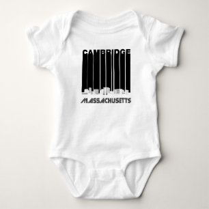 T-shirts Skyline retro de Cambridge Massachusetts