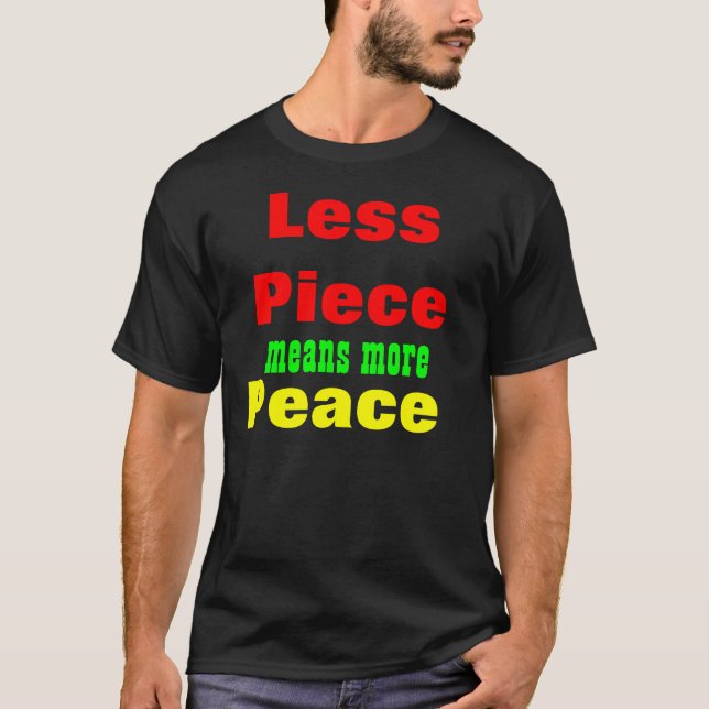 T-shirts Slogan de controlo de armas (Frente)