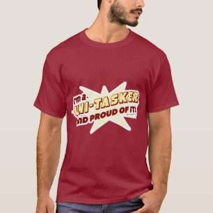 T-shirts Slogan do Unitasker Funny Anti Multitasker