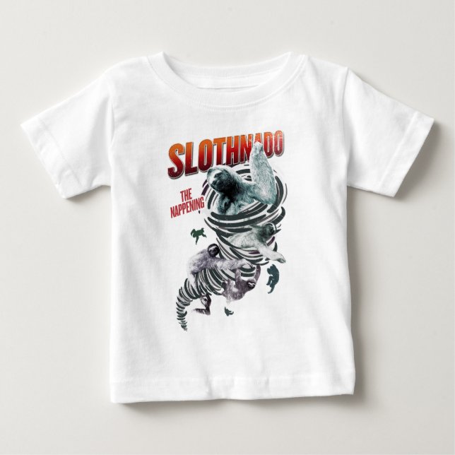 T-shirts Slothnado: O Nappening (Frente)