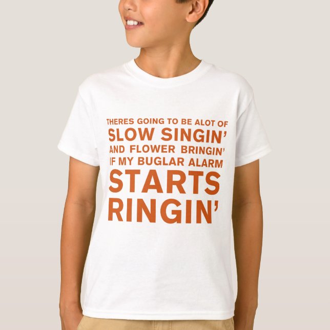 T-shirts Slow Singin' (Frente)