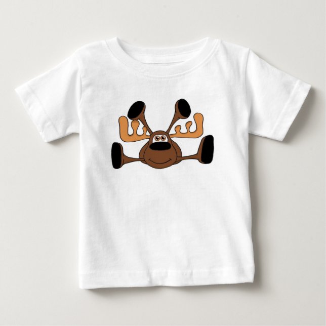 T-shirts Smooshy os alces do vôo (Frente)