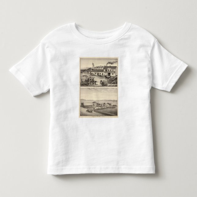 T-shirts Smyth, propriedades de Adams (Frente)