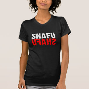 T-shirts SNAFU (obscuridade)