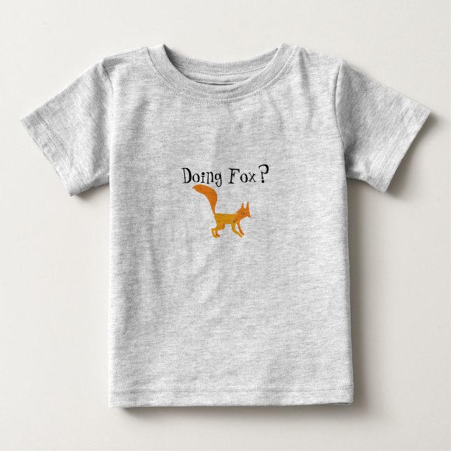 T-shirts Sneaky Fox Toddler (Frente)