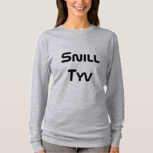 T-shirts Snill Tyv, ladrão amável no norueguês