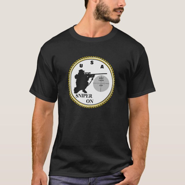 T-SHIRTS SNIPER LIGADO (Frente)