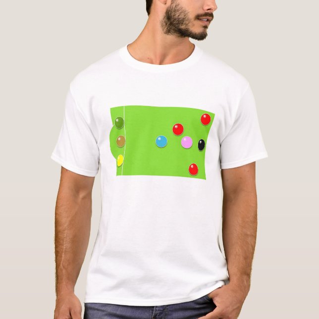 T-shirts Snooker (Frente)