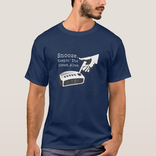 T-shirts Snooze (Frente)