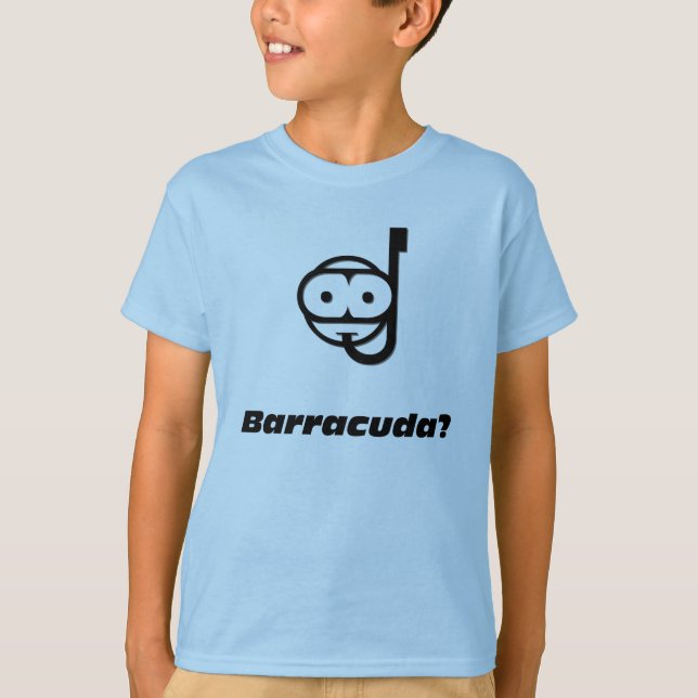 T-shirts Snorkel barracuda (Frente)