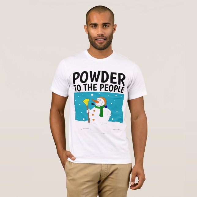 T-shirts SNOW LOVER (Frente Completa)