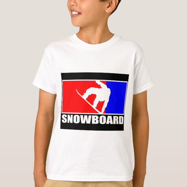 T-shirts snowboard (Frente)
