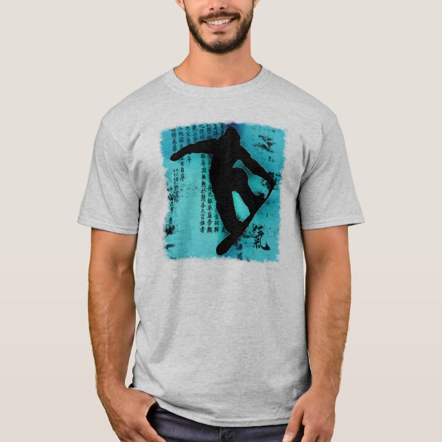 T-shirts Snowboarding (Frente)