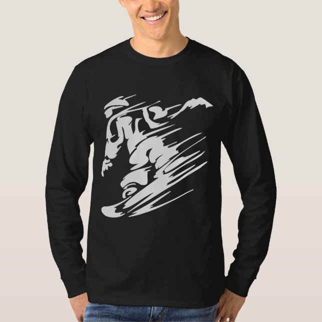 T-SHIRTS SNOWBOARDS (Frente)