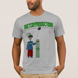 T-shirts snowdude, produções esboçado