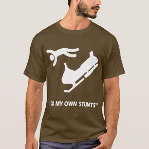 T-shirts Snowmobile meus próprios conluios