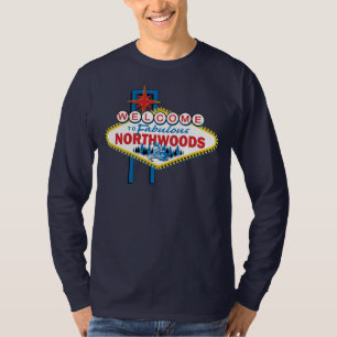 T-shirts Snowmobiling/Bem-vindo ao Noroeste