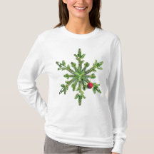 Snowy Pine Snowflake Natal