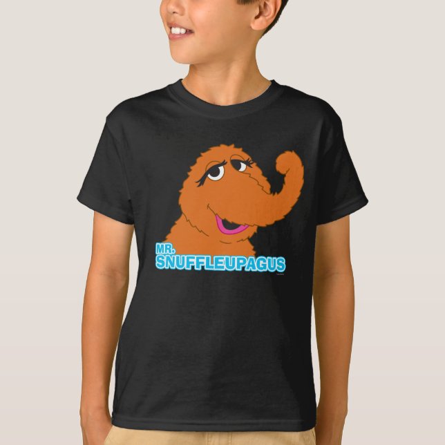 T-shirts Snuffleupagus Relaxado (Frente)