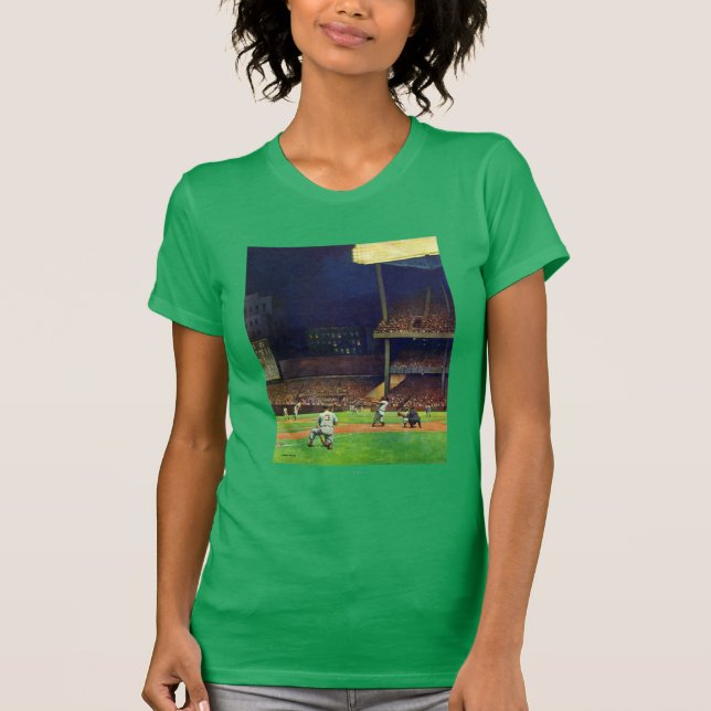 T-shirts Sob as luzes de John Falter (Frente)