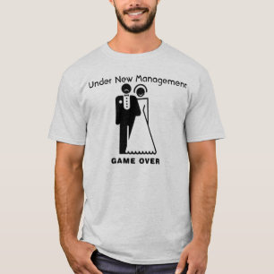 T-shirts Sob Novo Jogo de Gerenciamento Sobre Camisa-T