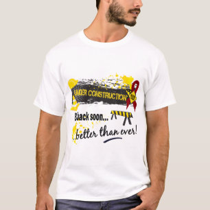 T-shirts Sob o mieloma múltiplo da construção