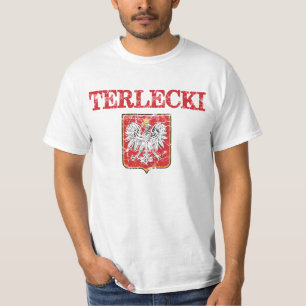 T-shirts Sobrenome de Terlecki