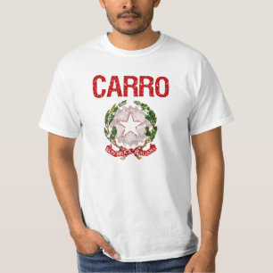 T-shirts Sobrenome do italiano de Carro
