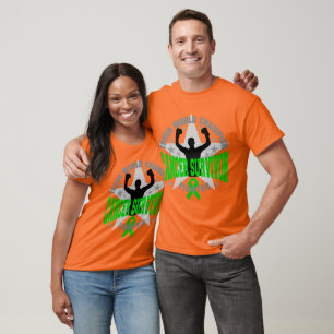 T-shirts Sobrevivência do campeão mundial de câncer de rim