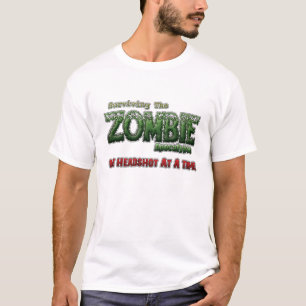 T-shirts Sobrevivendo ao apocalipse do zombi