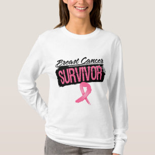 T-shirts Sobrevivente legal do cancro da mama