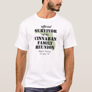 T-shirts Sobrevivente Sindical Oficial da Família - Flórida