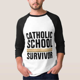 T-Shirts SOBREVIVENTES DA ESCOLA CATÓLICA